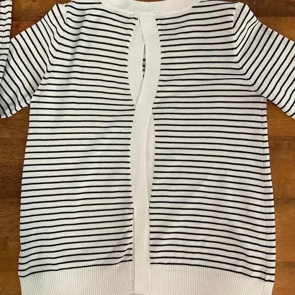 Eight 18 Striped Long Sleeve Womens‎ Pullover Sweater Size Large - Picture 6 of 7
